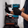 Taladro Percutor Inalámbrico 2 Baterías Maleta Y Accesorios